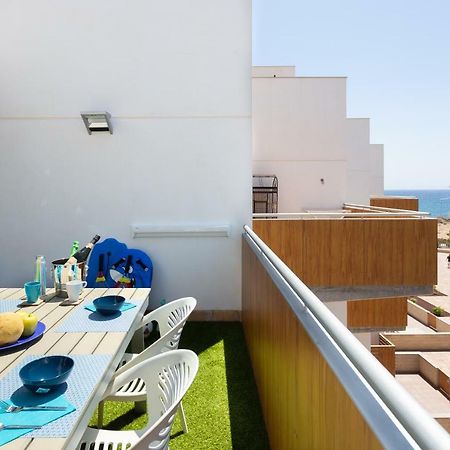Luxury Beachfront Penthouse El Médano Exterior foto