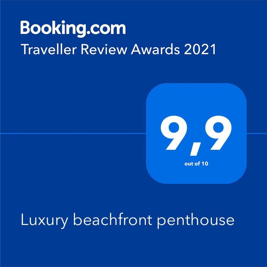 Luxury Beachfront Penthouse El Médano Exterior foto
