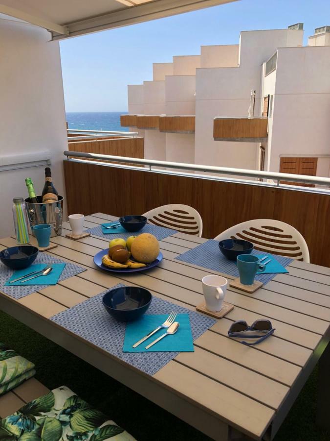 Luxury Beachfront Penthouse El Médano Exterior foto
