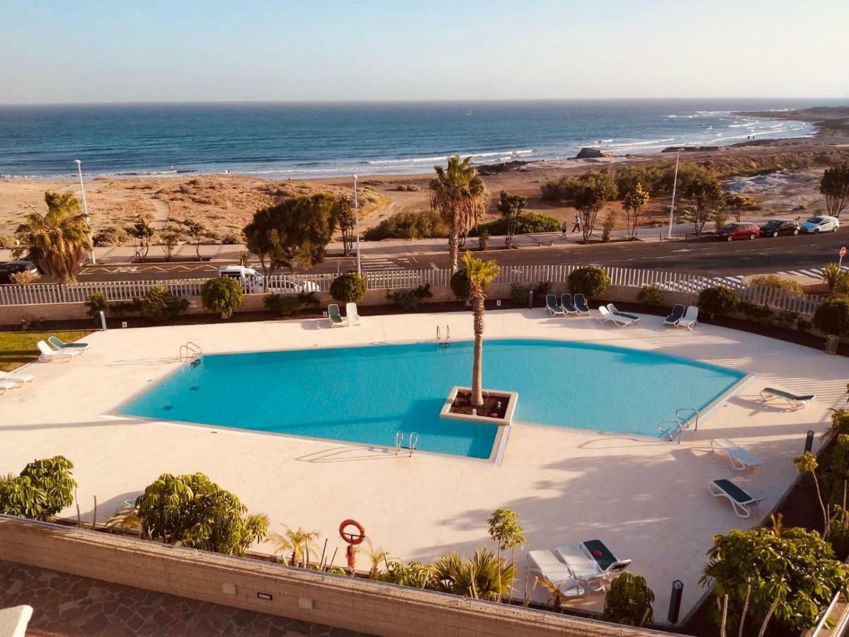Luxury Beachfront Penthouse El Médano Exterior foto