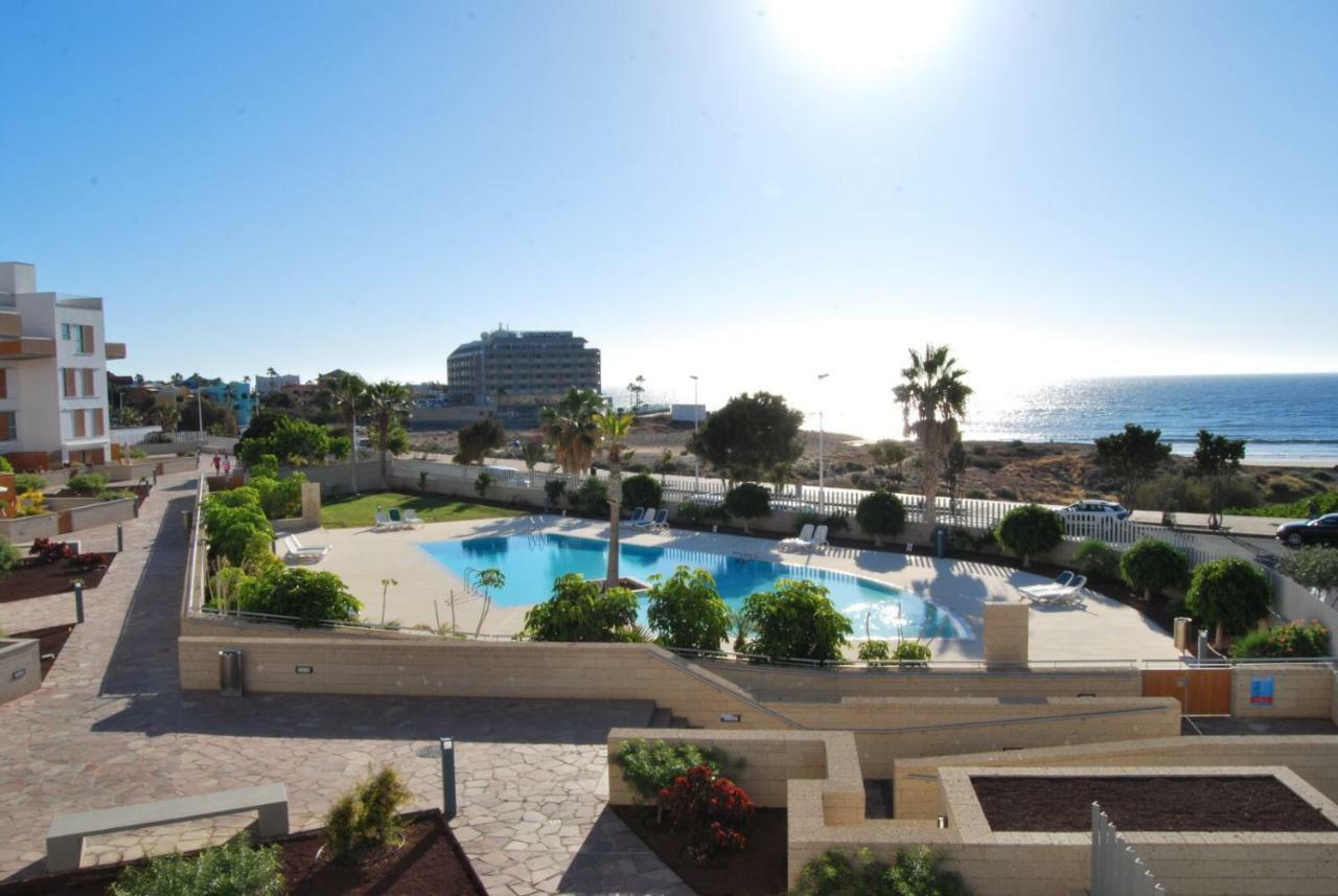 Luxury Beachfront Penthouse El Médano Exterior foto